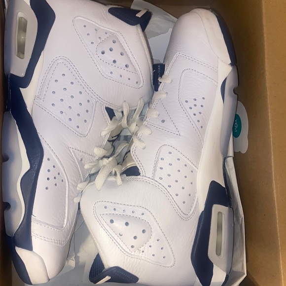 jordan 6 Y midnight navy. - Picture 5 of 6